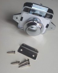 26 mm delik çaplı Bas/Çek kilitli kulp