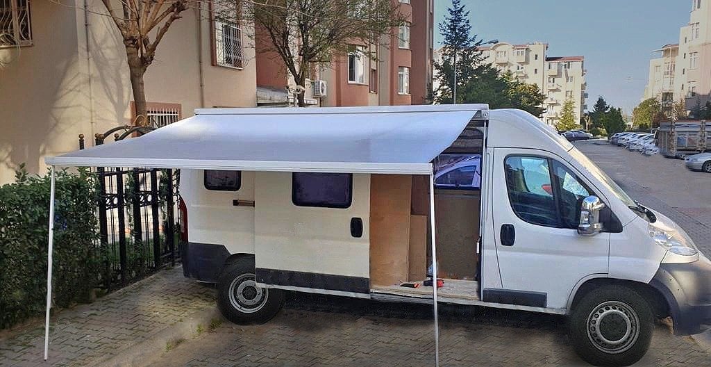 3.5 metre kasetli tente