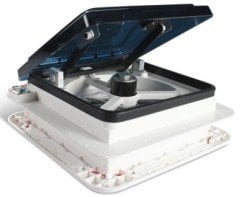 28 x 28 cm Fanlı Tavan Havalandırması - LED aydınlatmalı