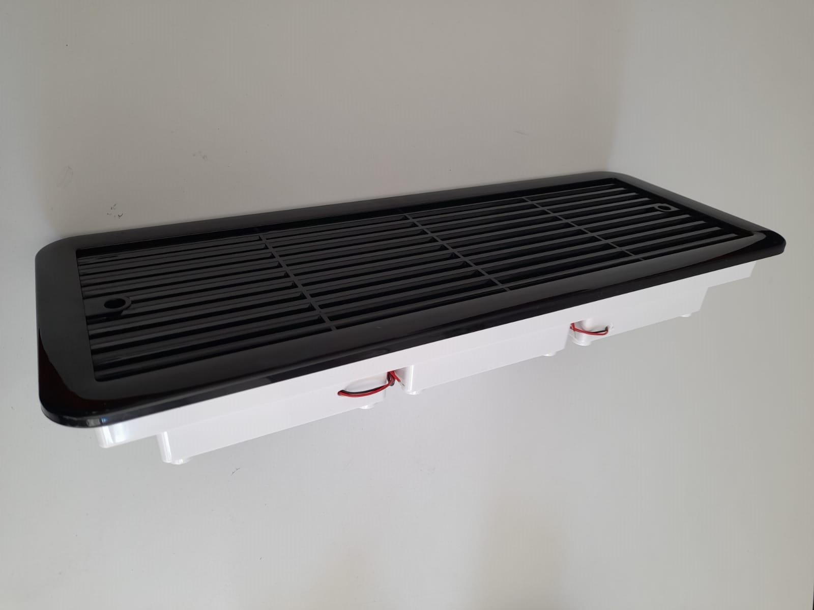 Su geçirmez, Buzdolabı Soğutma Fanı 12 V - Siyah