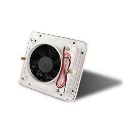Sessiz, Havalandırma Fanı 12 V - Siyah