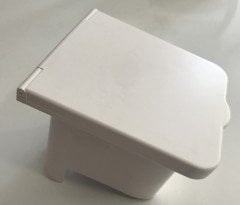 Karavan Elektrik Giriş Prizi - Beyaz Renkli / Kapaklı (Büyük Boy) (16 Amper)