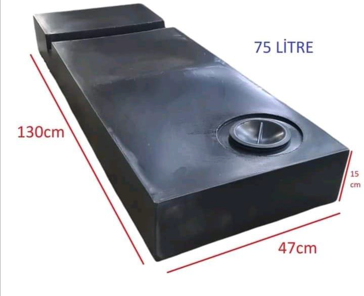 Tavan ve Araç Altı Yerleşimli Depo-75Lt
